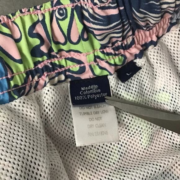 Vineyard Vines Mens Swim Trunks Size Large Mermaid Print - Picture 4 of 7